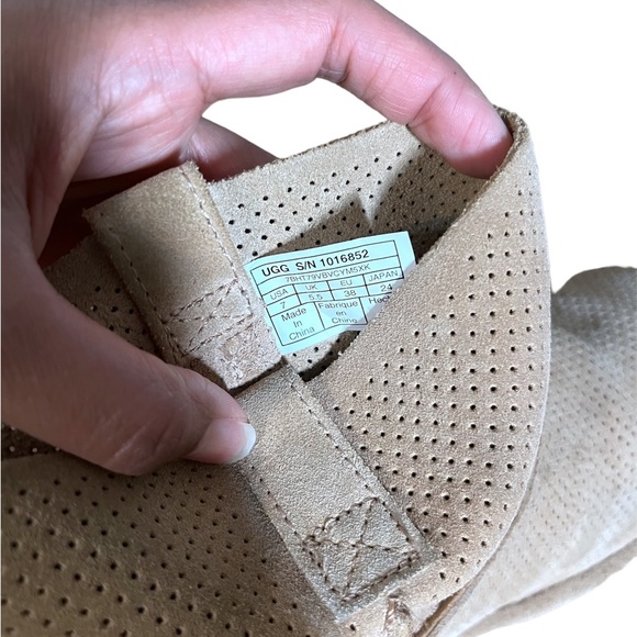 Ugg Classic Tawny Unlined Mini Perforated Boots - Picture 12 of 12